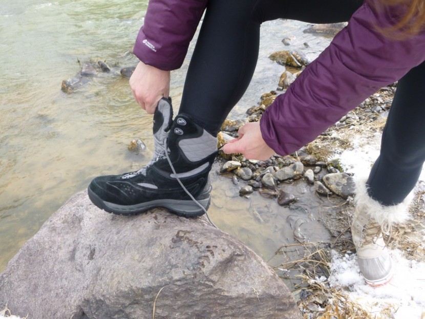 vasque pow pow iii ultradry - once you&#039;ve strapped this boot, its not coming off easily! this...