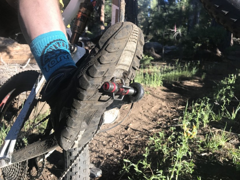 crankbrothers eggbeater 3 - small target down there, the eggbeater isn&#039;t the easiest pedal to...