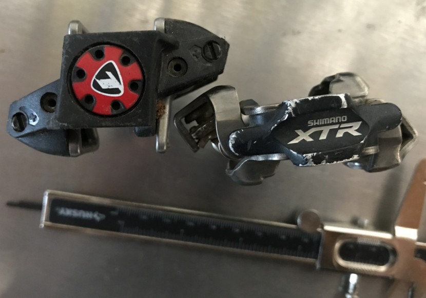 time atac xc 8 - time atac and xtr m9000 on display, notice the adjustments on the...