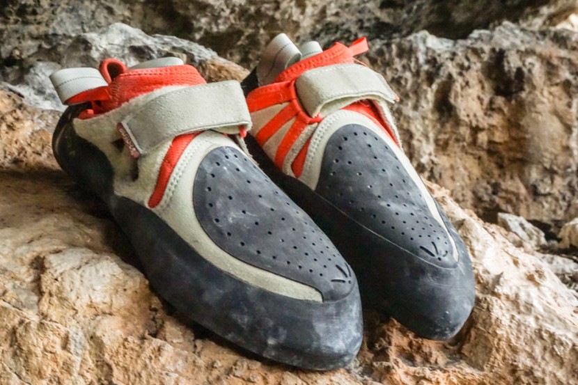 butora acro - these shoes are most at home in steep limestone caves