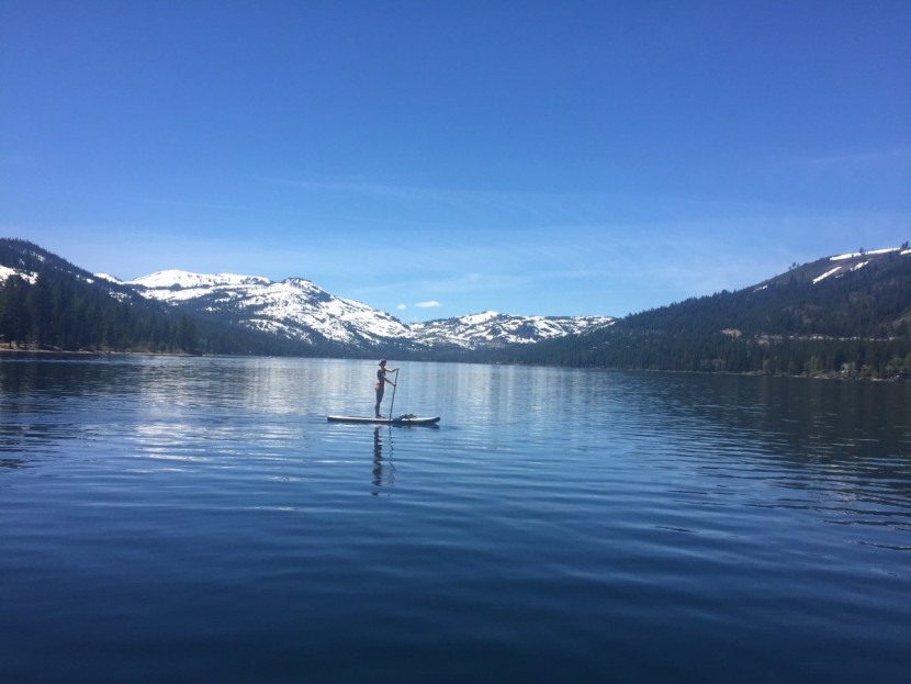peak inflatable - stuck in paradise while testing our fleet of flops.