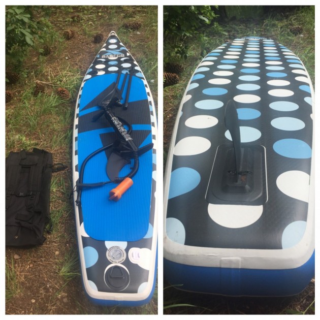 xterra touring - the xterra board had a flashy top, but it proved to be less stable...