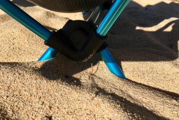 helinox chair zero - the tiny feet and short legs of the chair zero made sitting on the...