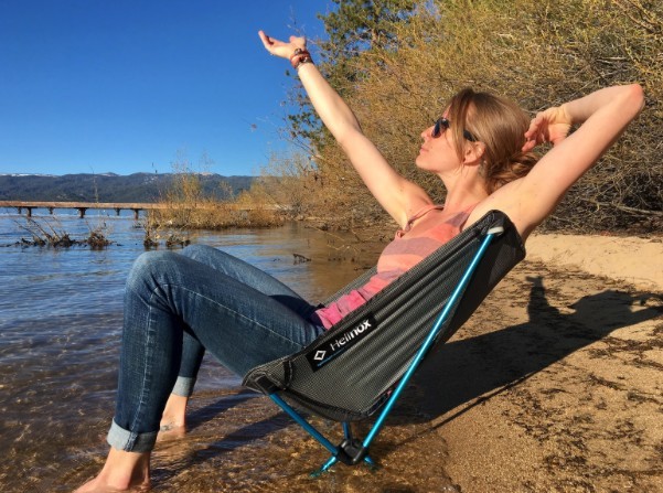 helinox chair zero - while this chair isn't perfect - poor balance, and extremely low to...