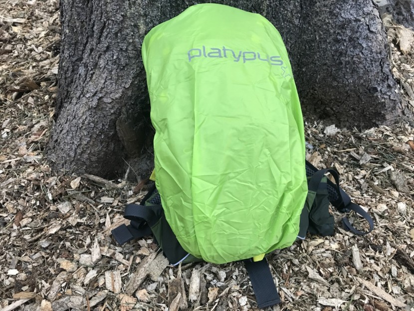 platypus duthie a.m. 10 - the rain cover is easily deployed to provide moisture protection.