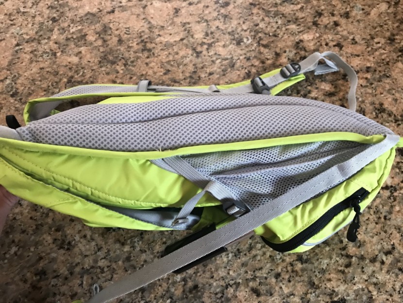 camelbak rogue - the pack takes on a bulging, cylindrical shape when filled to...