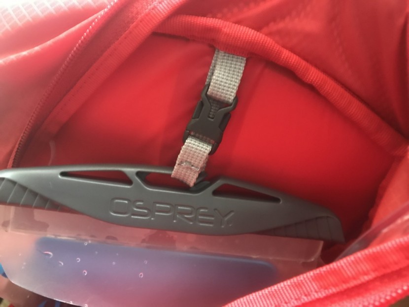 osprey raptor 10 - quick release buckle makes for fast fill-ups.