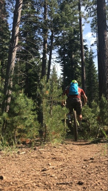 camelbak m.u.l.e. - at home on the mountain bike!