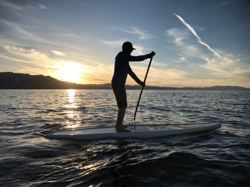 surftech saber - the saber glides exceptionally well.