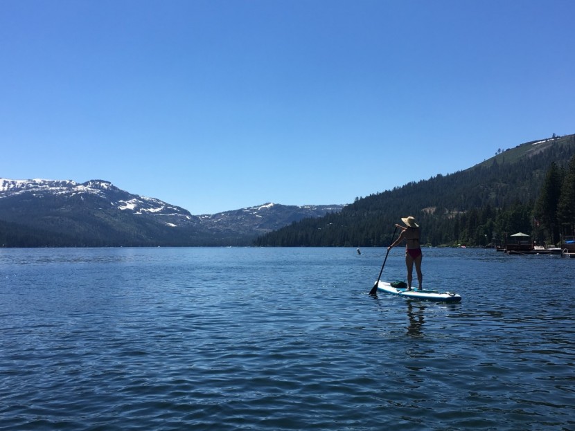 igk pure carbon fiber - the igk paddle out for a rip.