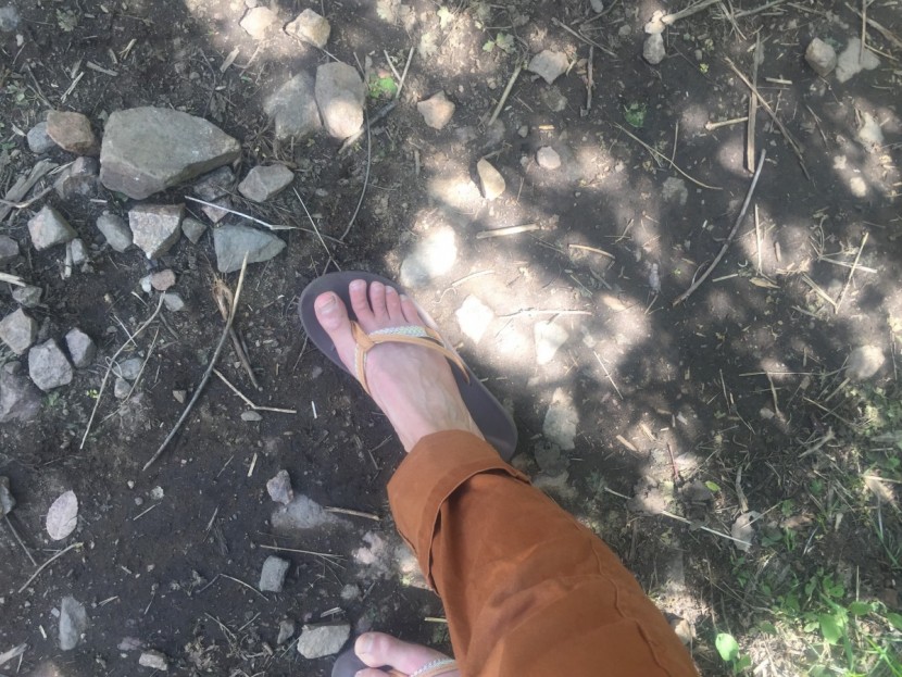 teva azure 2-strap - the combination of thin straps and an overly heavy footbed meant the...