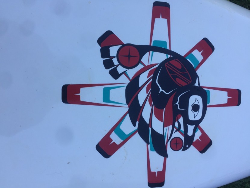 boardworks raven - the raven did dent slightly when we strapped it down with...