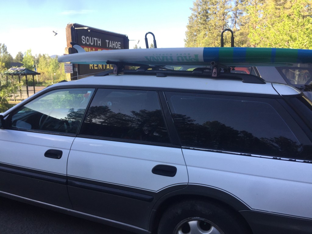 pau hana moon jelly - it is pretty easy to transport the pau hana, with a single person...