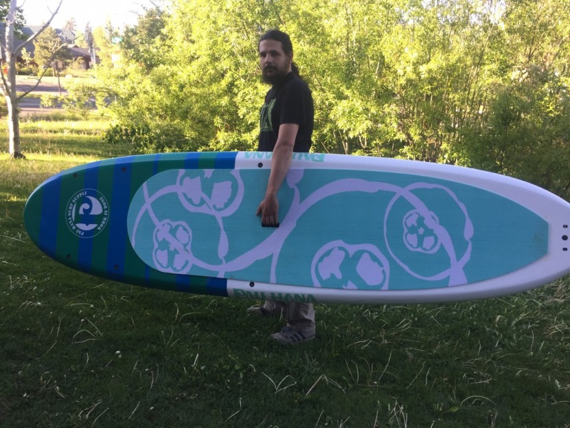 pau hana moon jelly - it's not a huge hassle to carry the pau hana over a short distance.