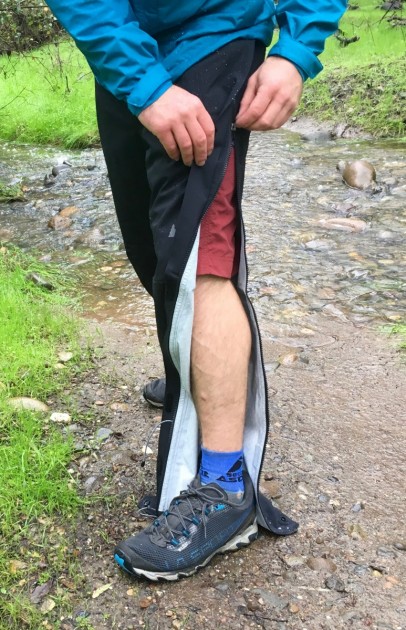 rei talusphere full zip - the talusphere's full-length side zippers make donning them over any...