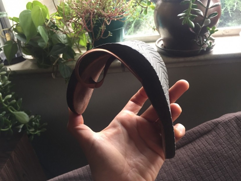 reef leather uptown - with a thin flexible sole and tiny straps, the leather uptown is...