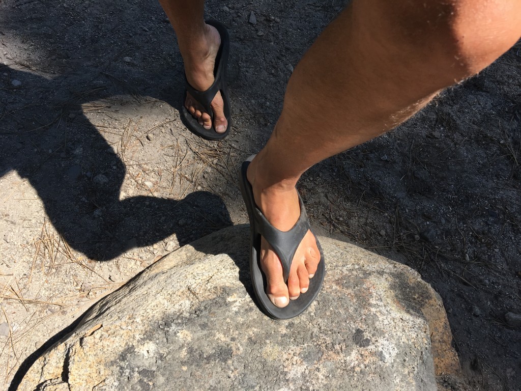 Oofos Ooriginal Navy Men's Sandal – ShoeSurfing.com