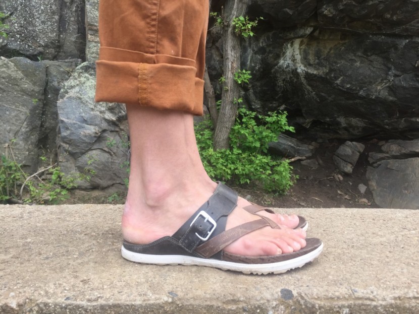 merrell around town thong - while this isn't a particularly dressy or fancy sandal, it still is...