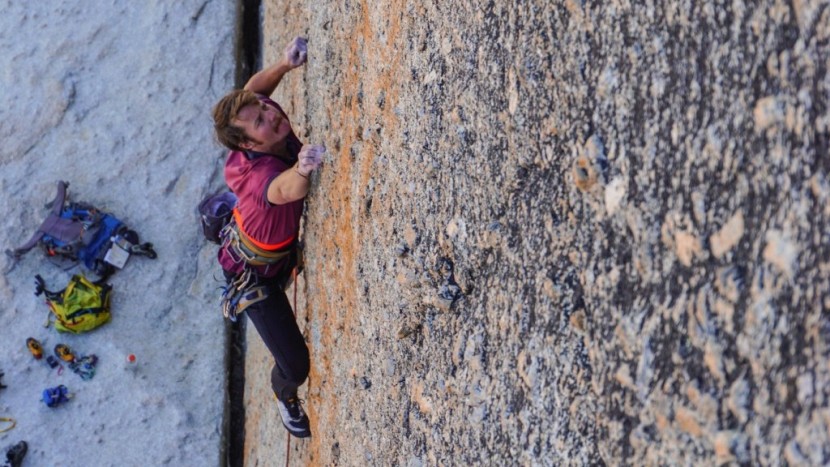 climbing shoes - the tenaya tarifa is perfect for cruising up the technical, knobby...