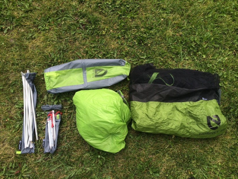 nemo hornet 2p - everything that comes in the package with the nemo hornet 2p. inside...