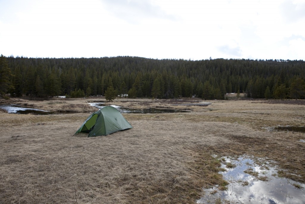 terra nova solar photon 2 - the solar photon set up in a meadow in the bighorn mountains of...