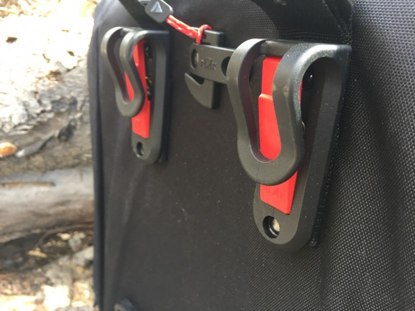 axiom monsoon hydracore 32+ - the self-locking clips on the axiom weren&#039;t always enough to keep...
