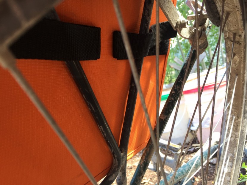 blackburn local cooler saddlebag - there isn&#039;t much to speak of in the way of attachment points on the...