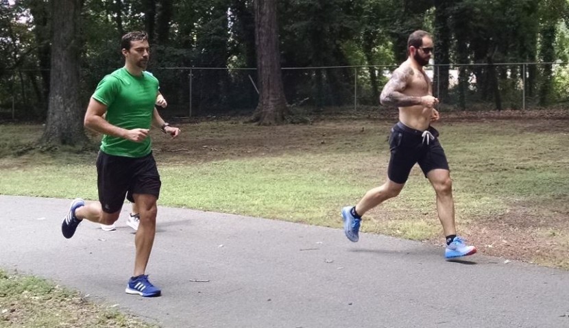 adidas adizero boston 6 - comparing racing flats: boston 6 (left) and kinvara 8 (right)