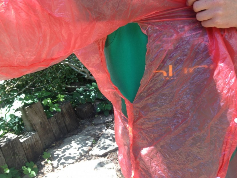 tripworthy compact - the rain poncho tore in half as soon as we tried it on, probably...