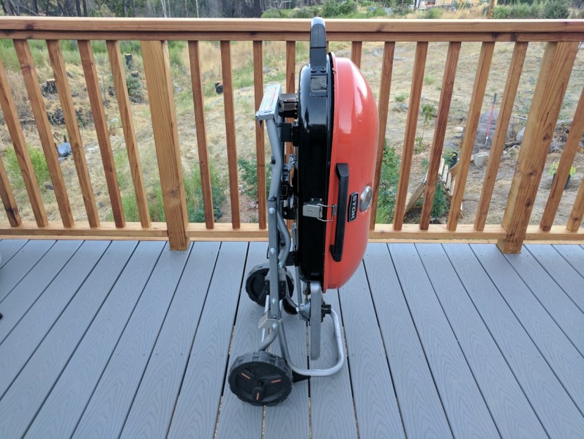 stok gridiron 1-burner - the stok is the only cart style model we tested that can be stored...