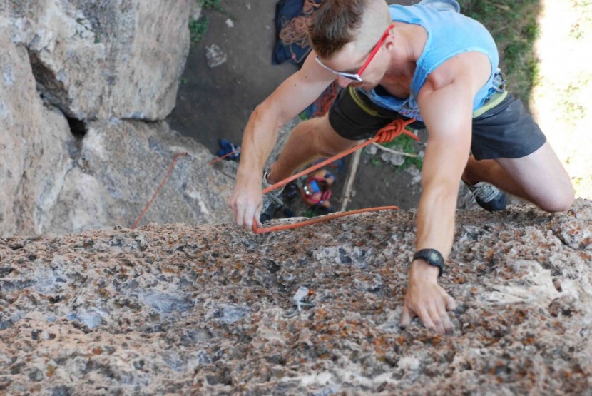 petzl arial - we liked this rope for sport climbing, either for warmups or...