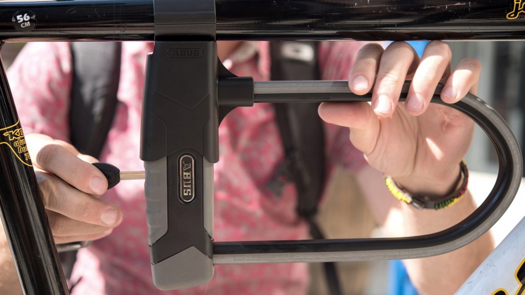 bike lock - this is the only model that offers two different bracket mounts at...