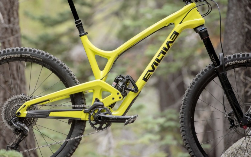 enduro mountain bike - dave weagle&#039;s delta suspension design was a hit.
