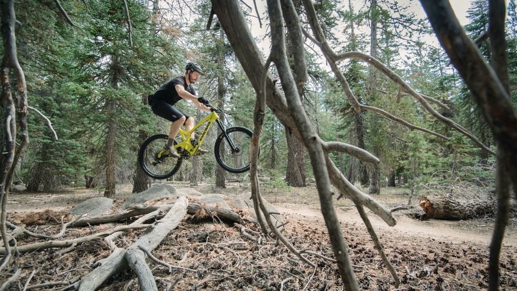 enduro mountain bike - the evil becomes far more playful at high speeds.