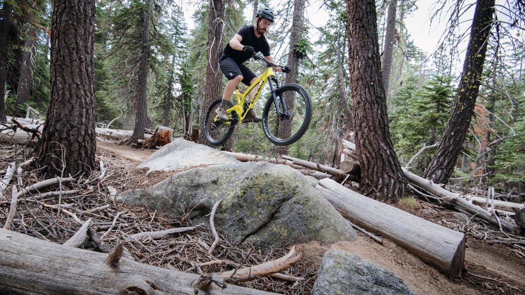 enduro mountain bike - the insurgent is a full-blown party sled.
