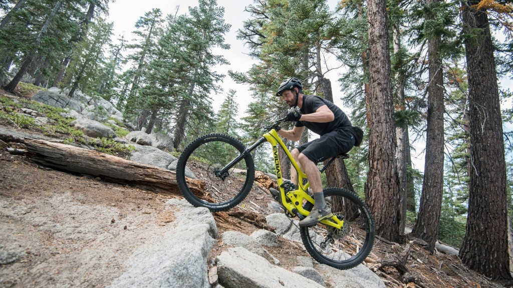 enduro mountain bike - climbing wasn&#039;t the most efficient endeavor. however, it was...