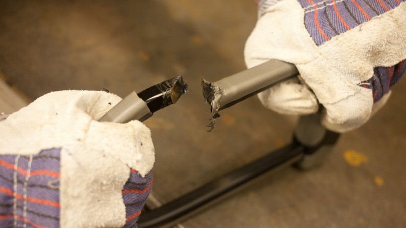 abus granit x-plus 540 u-lock - after one cut from the angle grinder, a thief will need to make...