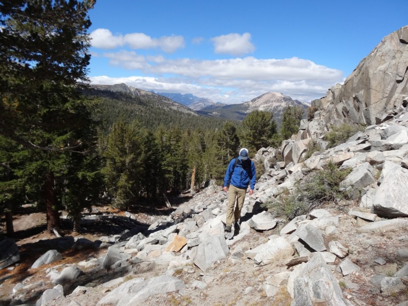 asolo power matic 200 gv - hiking through boulder fields was no problem for the asolo.
