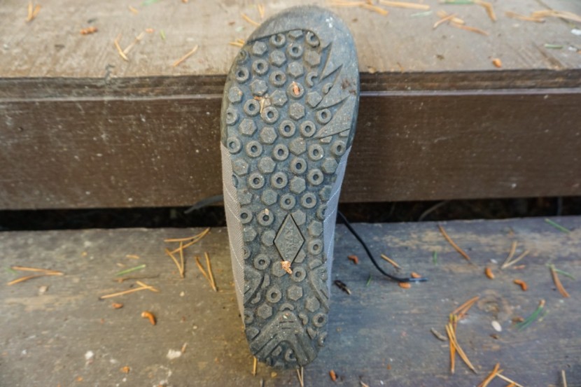 evolv cruzer psyche - trax rubber and a super thin midsole are all that stand between you...