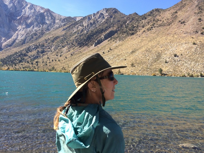 the tilley ltm6 airflo is great for windy day hikes in the mountains.