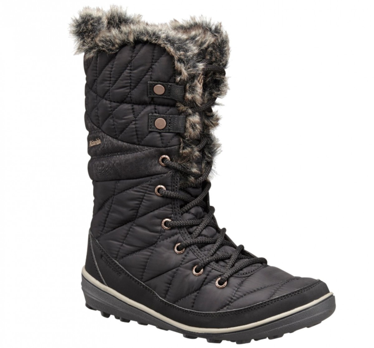 columbia heavenly omni-heat lace-up winter boots women review