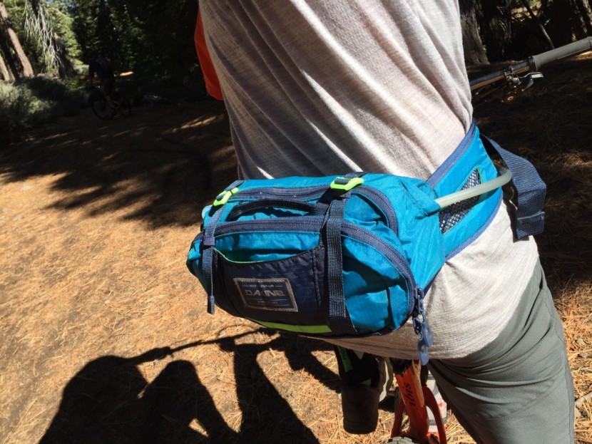 dakine low rider 5l - you can fit a surprising amount of stuff into this little pack.