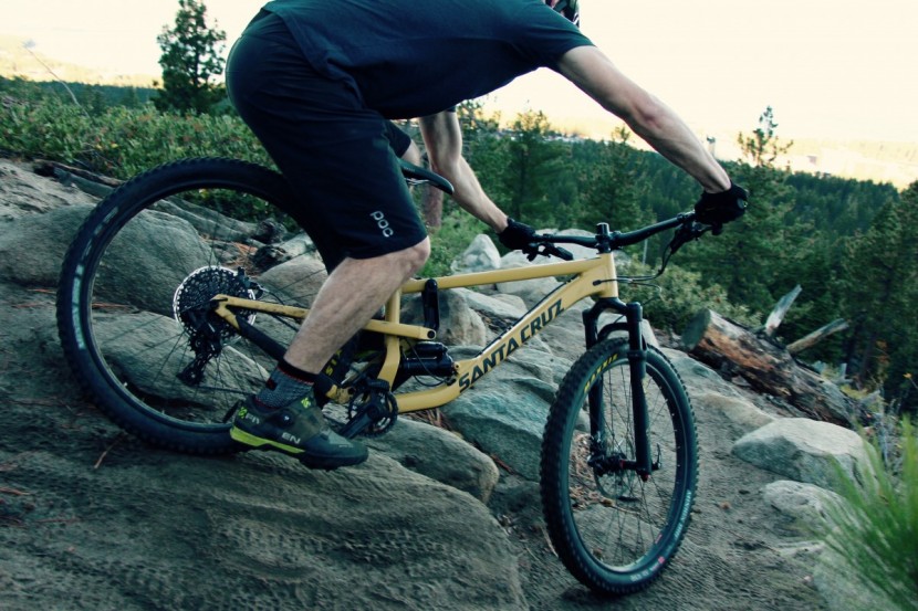 enduro mountain bike - this low-cost build comes together surprisingly well.