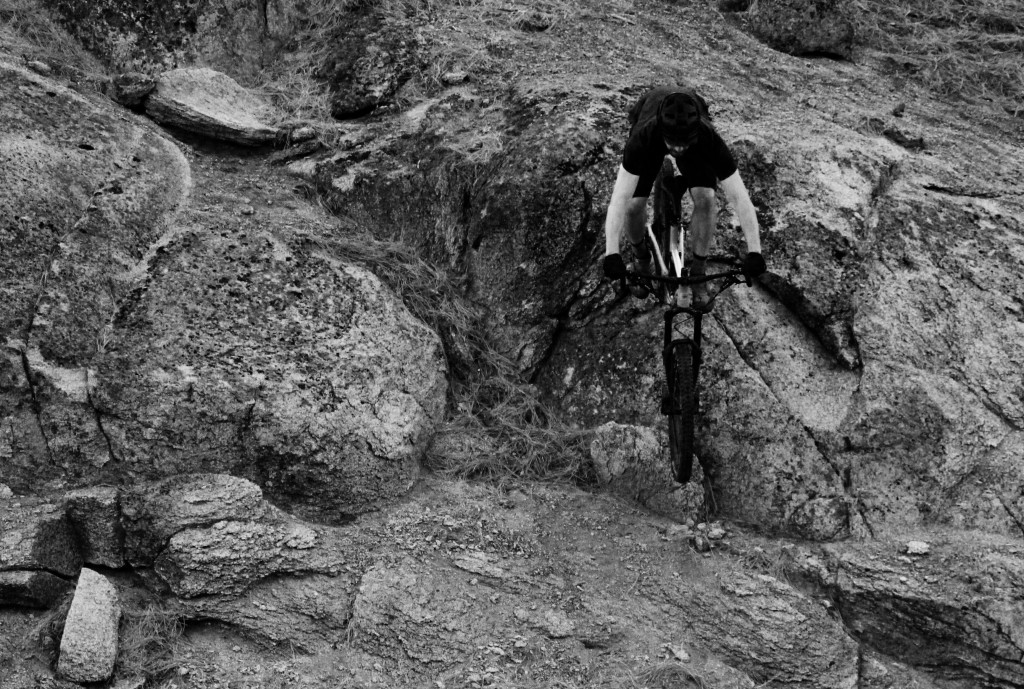 enduro mountain bike - it&#039;s hard to stop riding this bike, even after the lights go out.