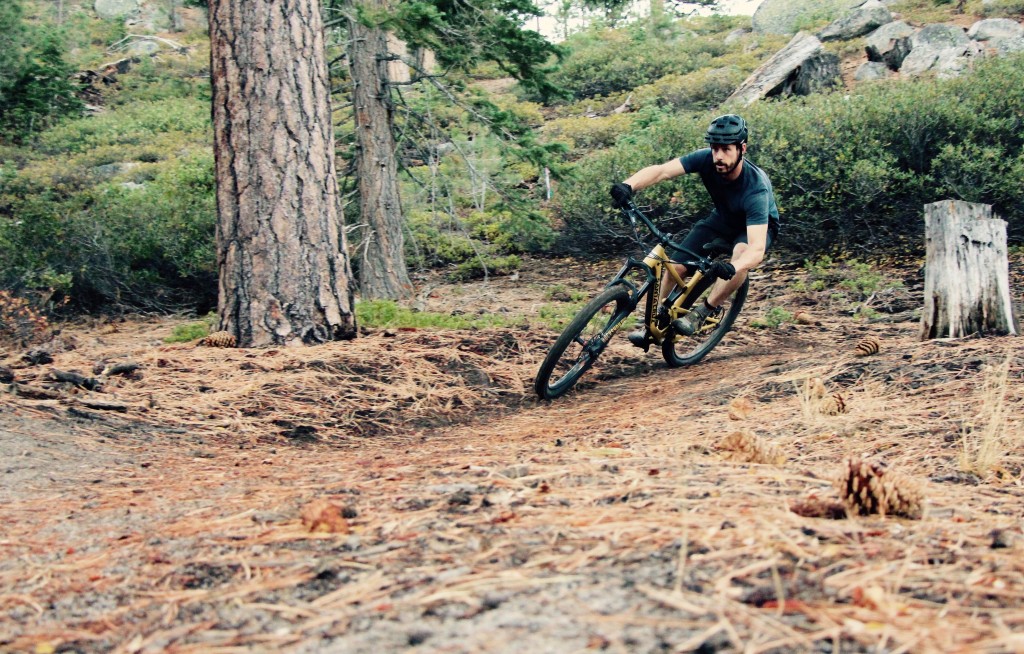 enduro mountain bike - sluggish when slow, the nomad&#039;s handling livens up at speed.