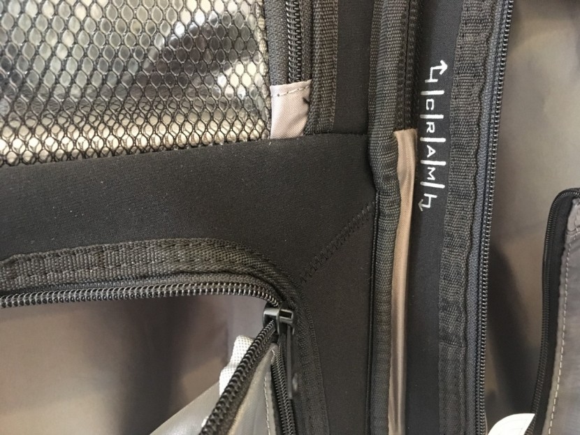 burton wheelie double deck - overpackers rejoice in the expandable neoprene internal gusseting of...