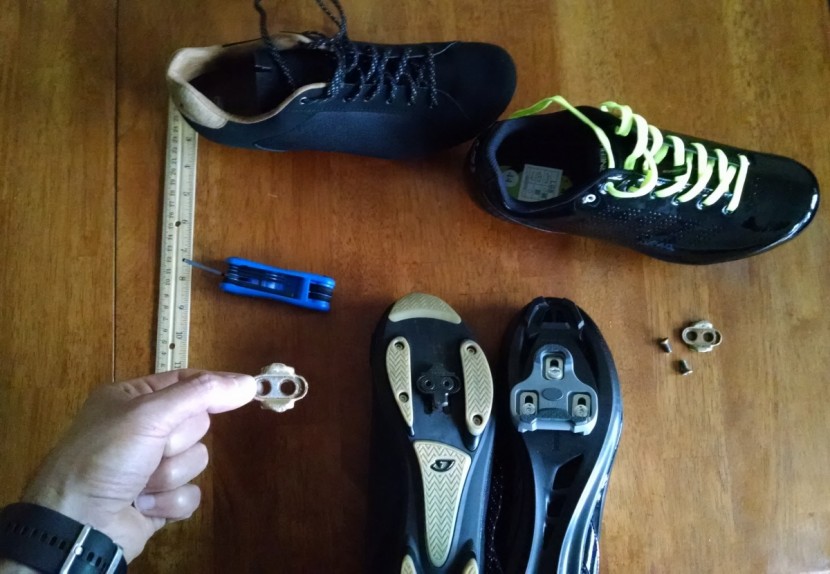 cycling shoes - a few of the most common cleats are crankbrothers (left) shimano spd...