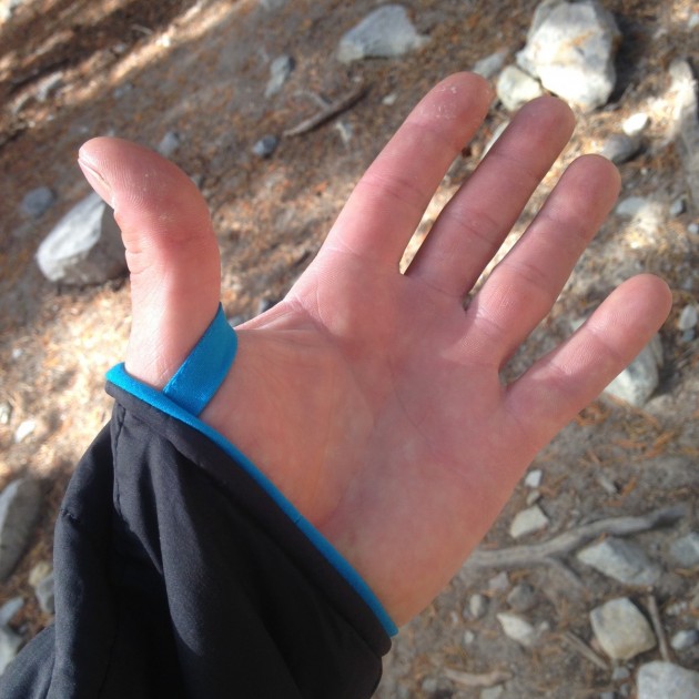 outdoor research ascendant hoody - the narrow thumb loops are barely big enough, and won&#039;t work with...