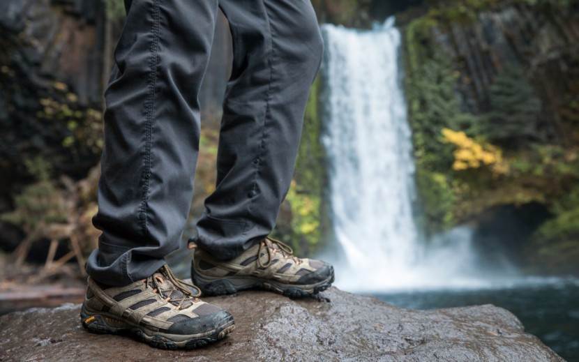 merrell moab 2 ventilator - these shoes don't mix with water well, but that's not what they're...