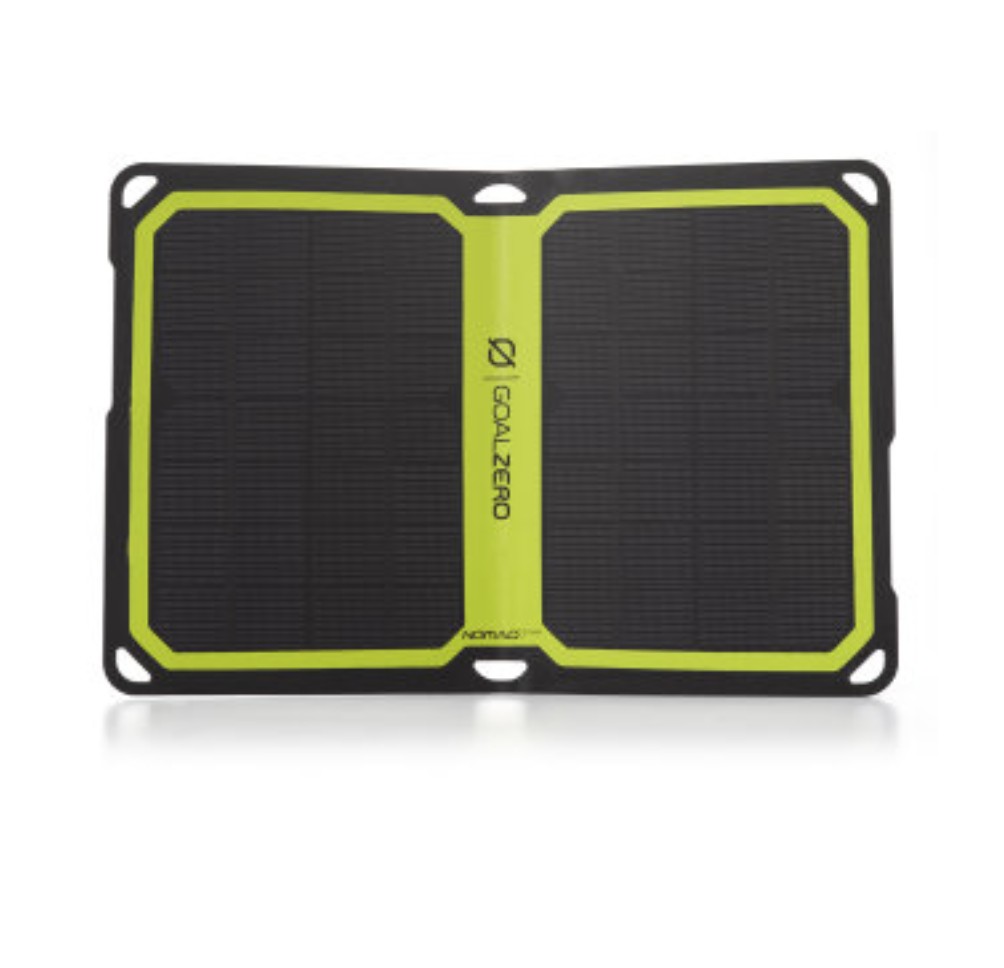 goal zero nomad 7 plus portable solar charger review
